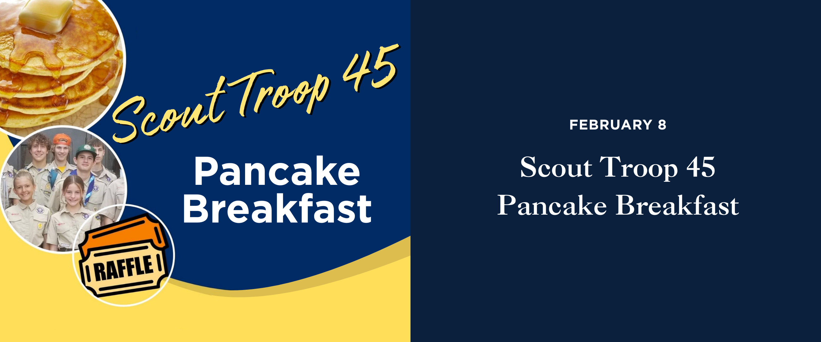 Troop 45 Pancake Breakfast